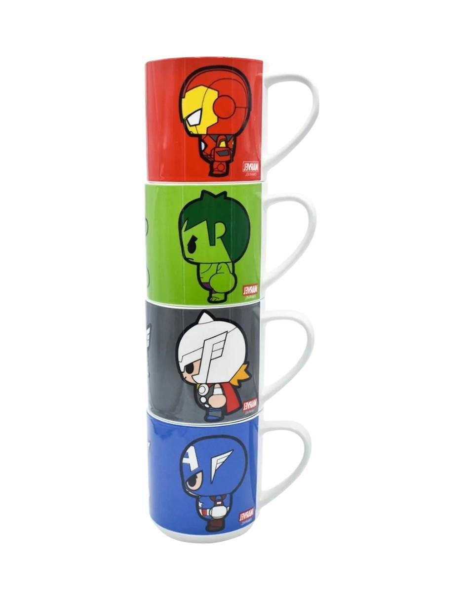 Set de tazas clásicas Avengers 4 piezas 3
