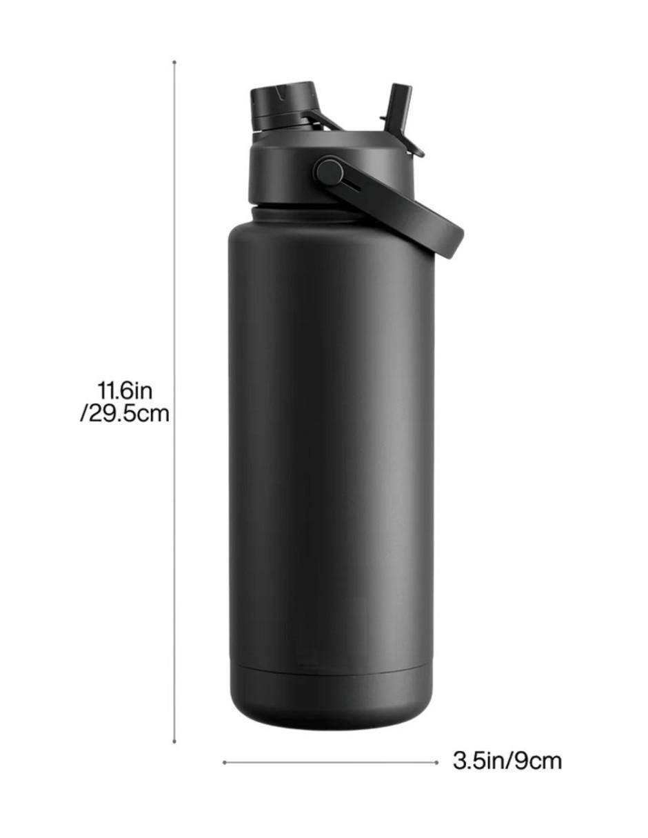 Termo de acero inoxidable con tapa rosca 4