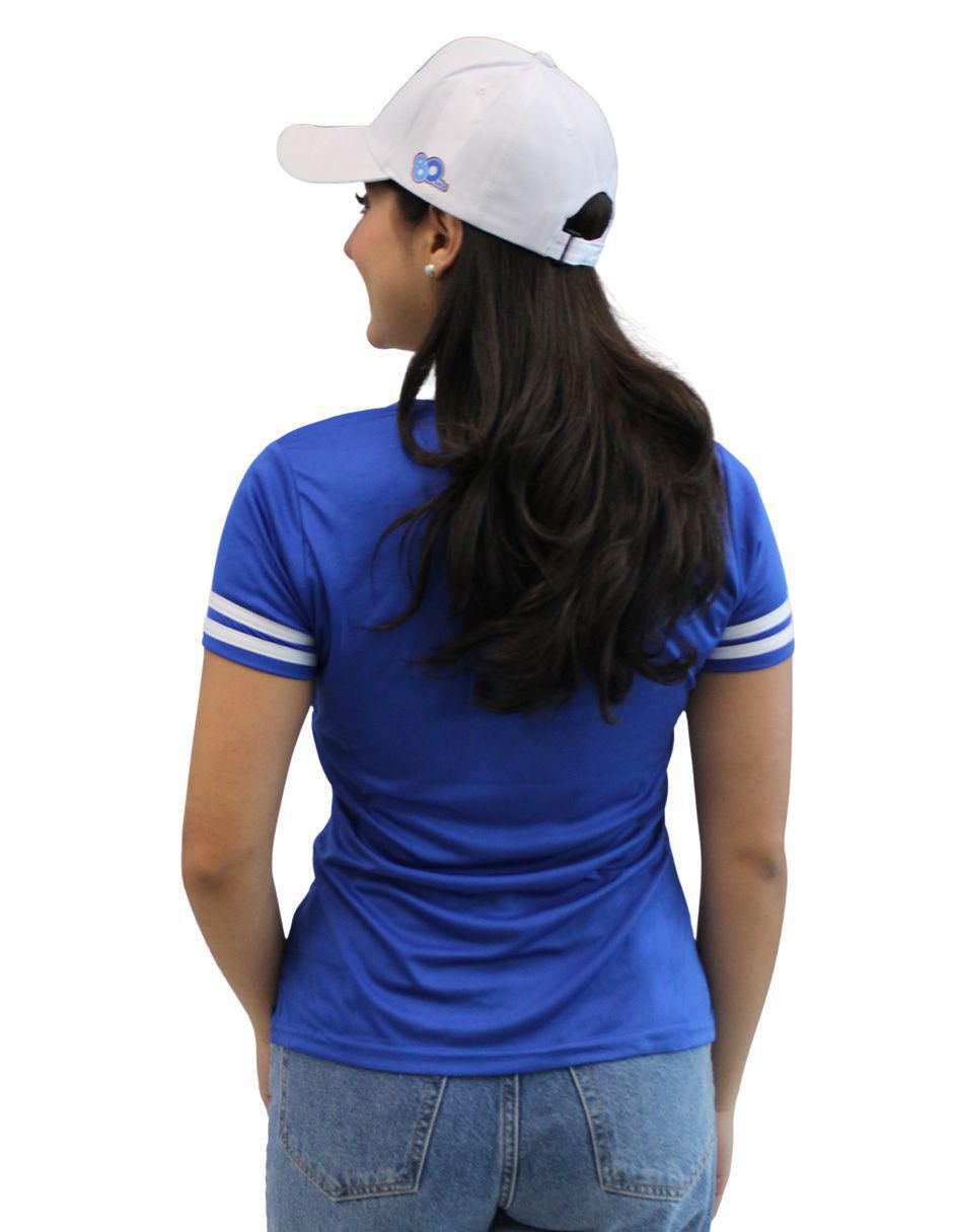 Playera manga corta Tec De Monterrey Snoopy Casa Tec cuello redondo para mujer
