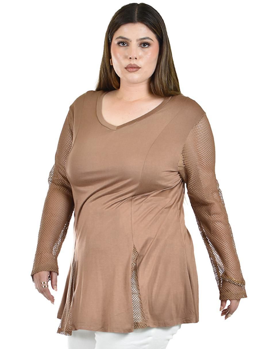 Blusa manga larga para mujer 6