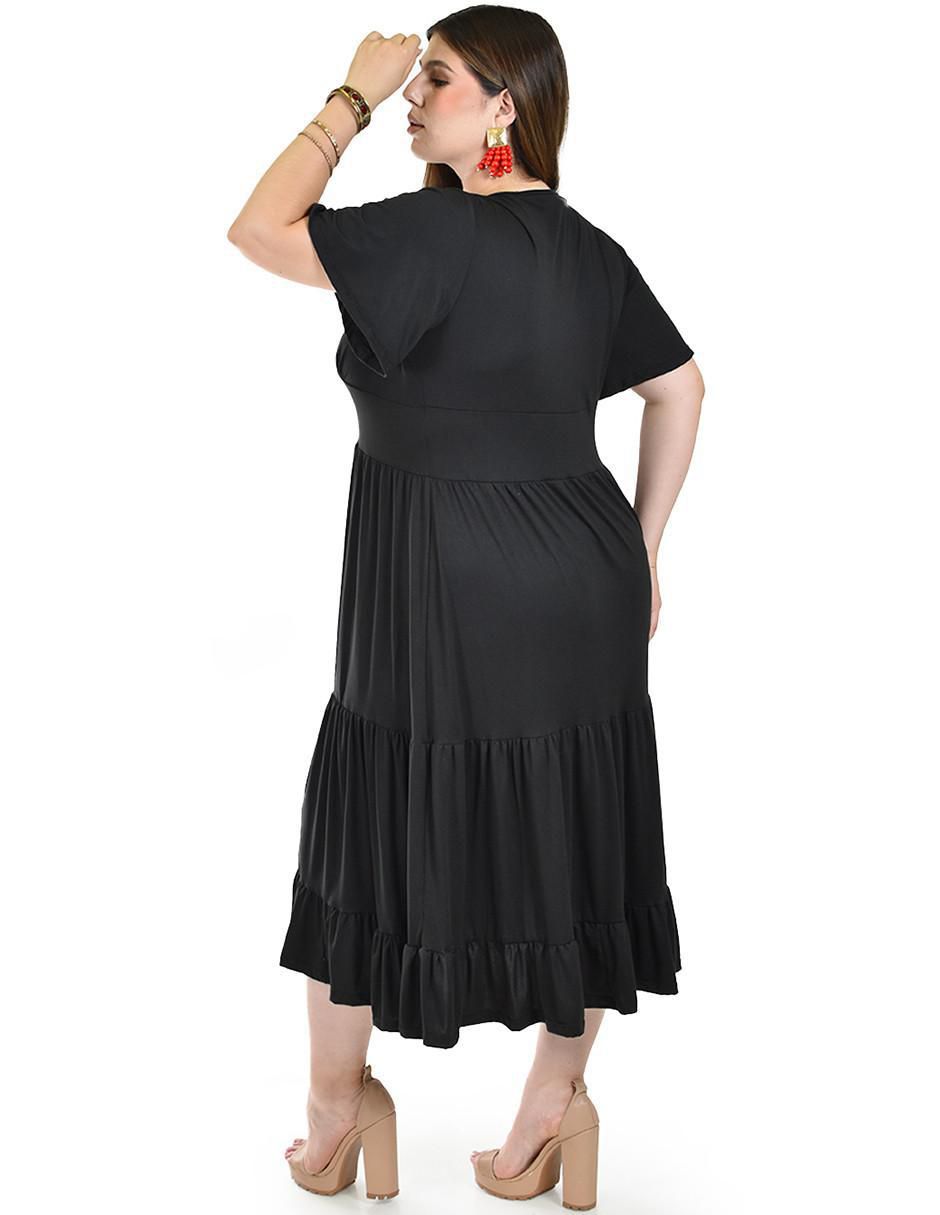 Vestido midi casual para mujer