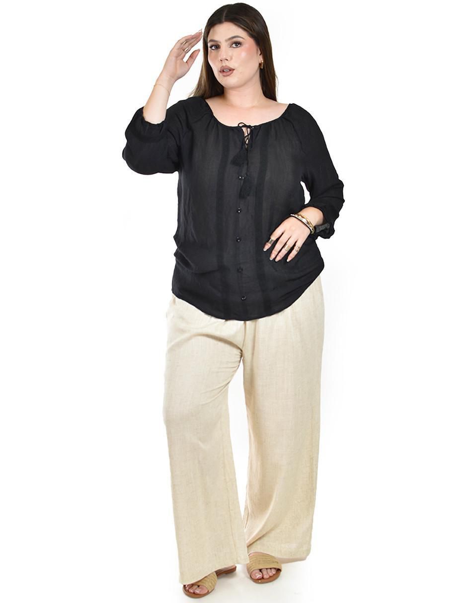Blusa manga 3/4 para mujer 8