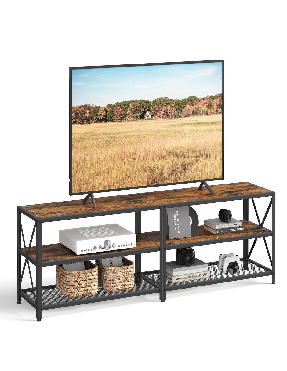 Mueble de TV armable Dailen de madera 2