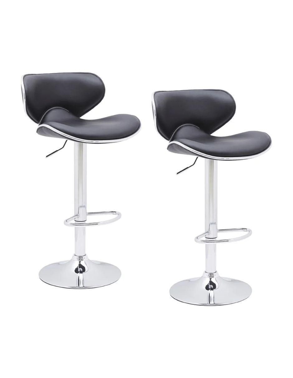 Silla alta set 2 piezas Para Barra de metal