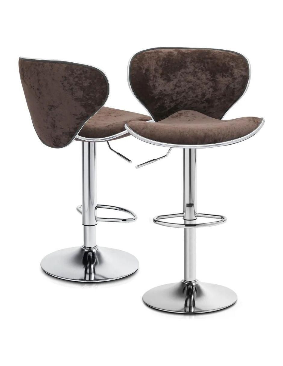 Silla alta set 2 piezas Para Barra de metal Silla alta set 2 piezas Para Barra de metal