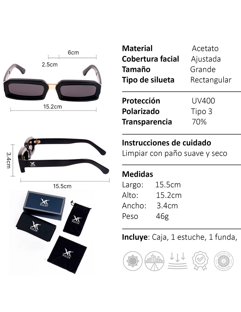 Lentes de sol Xolek Trend XO-105-N unisex