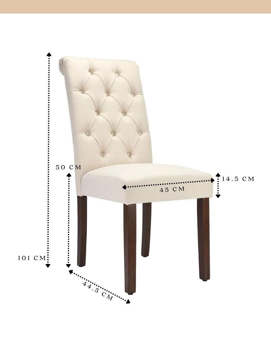 Silla set 2 piezas de madera 7