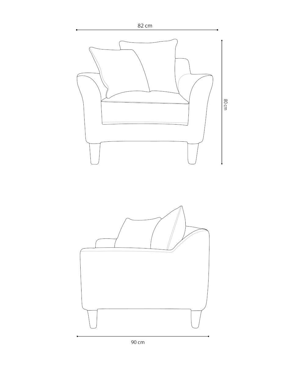Juego de asiento con taburete Tamoa 5