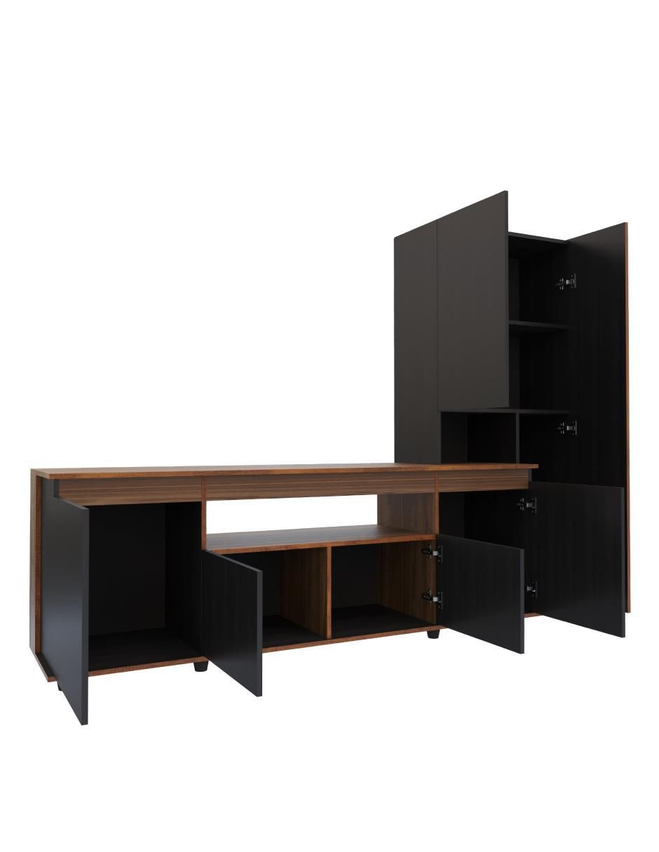 Mueble de TV armable de aglomerado 2