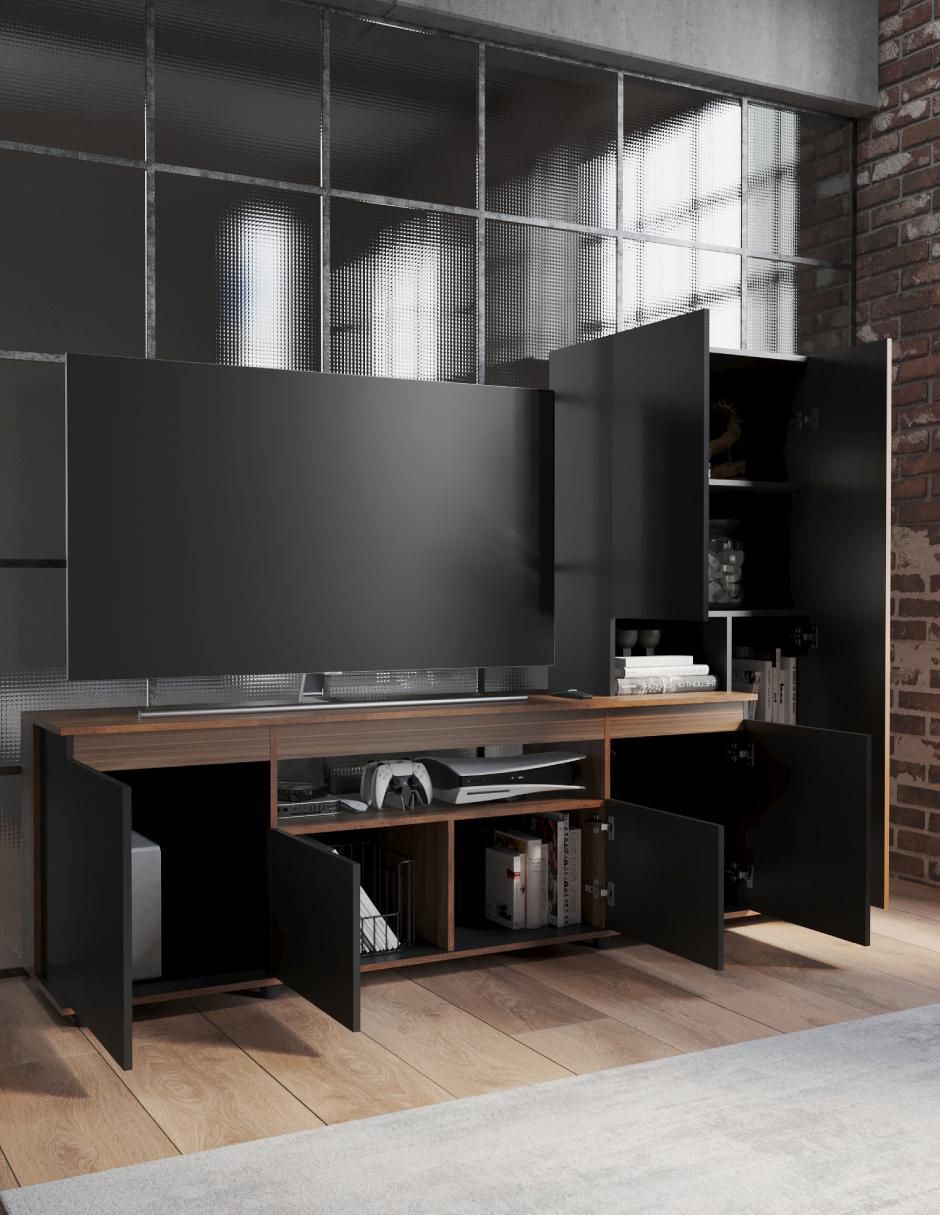 Mueble de TV armable de aglomerado 7