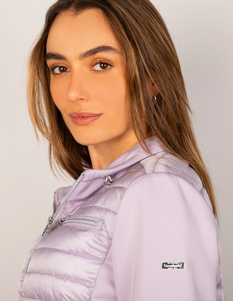 Chamarra acolchada greenlander para mujer