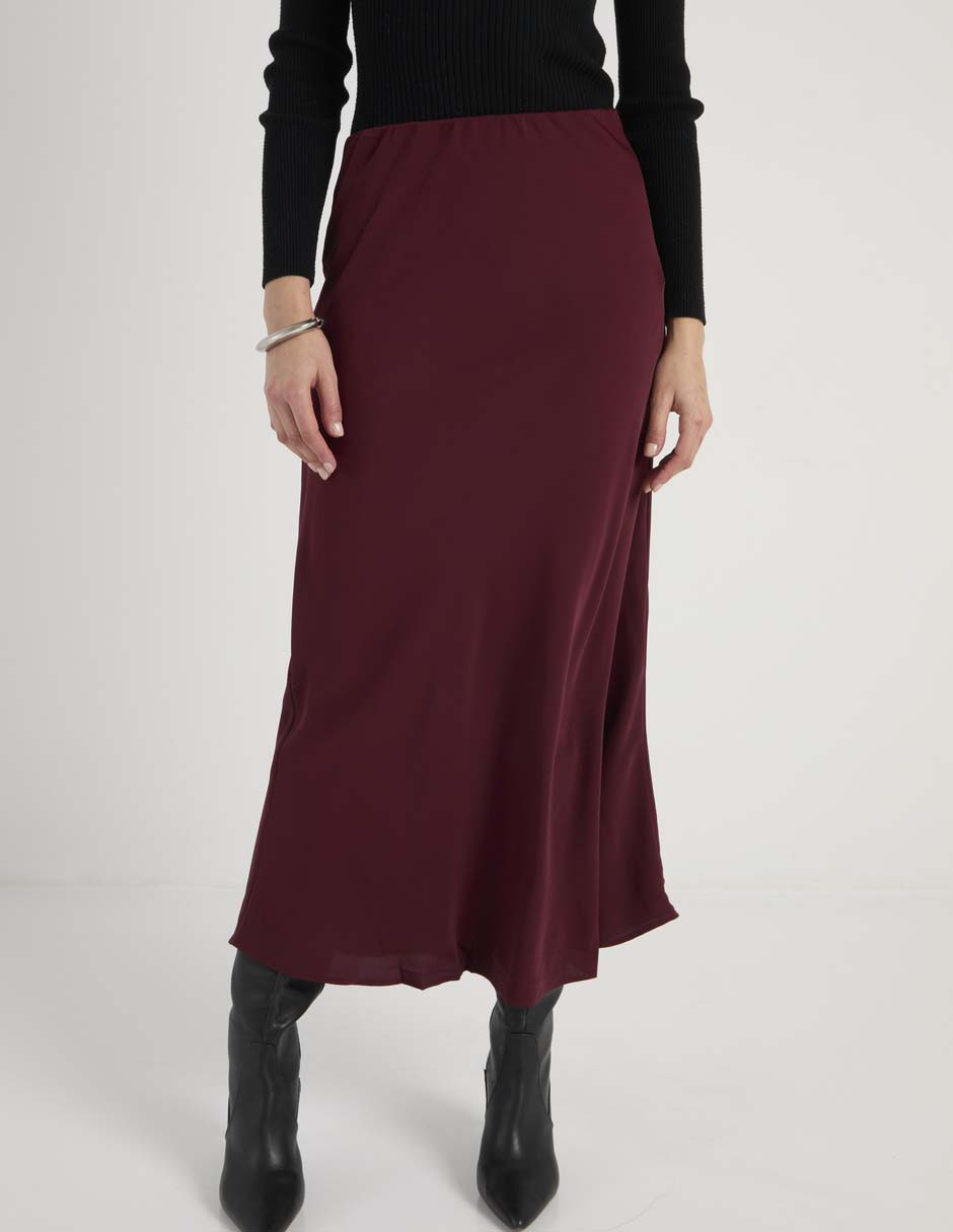 Falda crop a la cintura 1