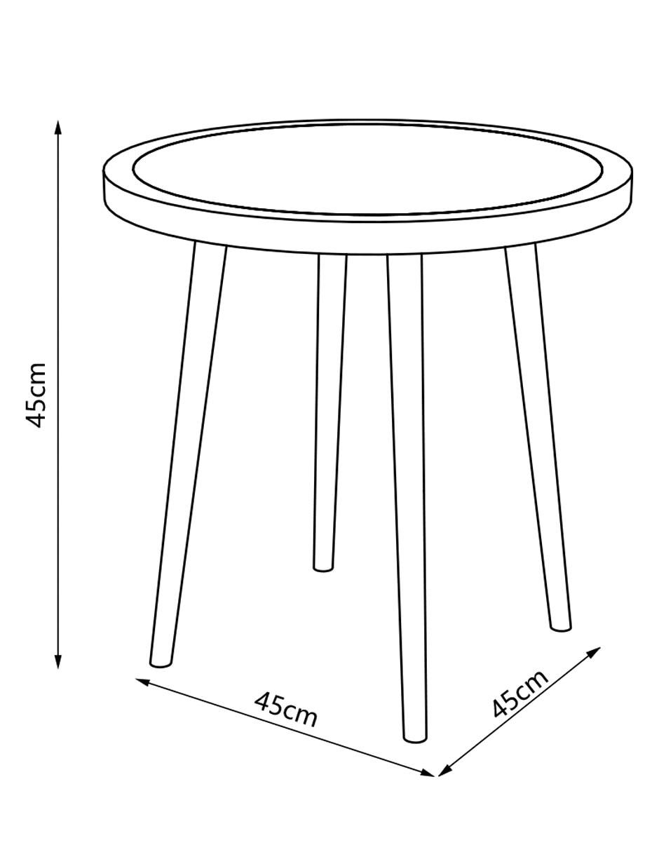 Set antecomedor para exterior Top Sun Alba