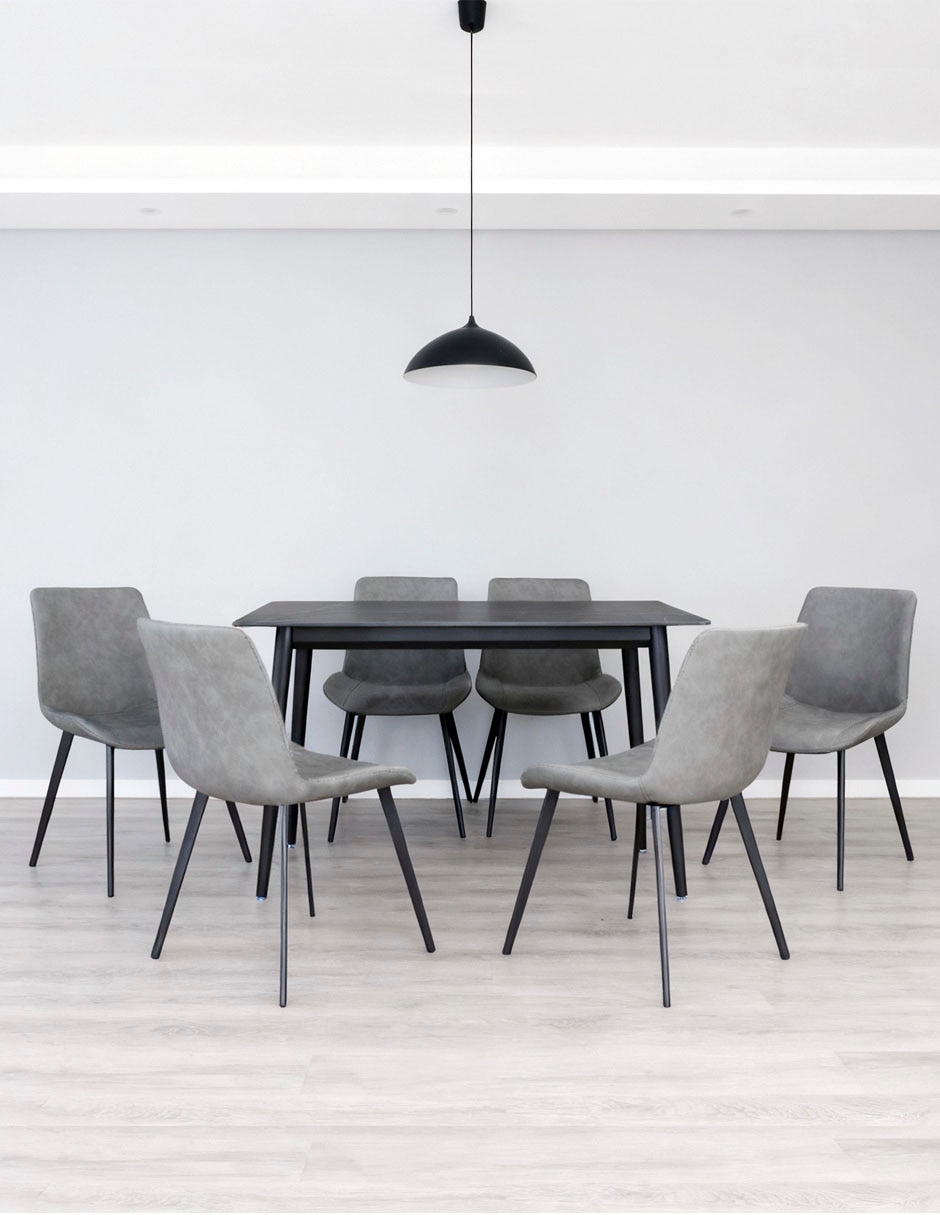 Comedor Looney Haus para 6 personas de cerámica 7