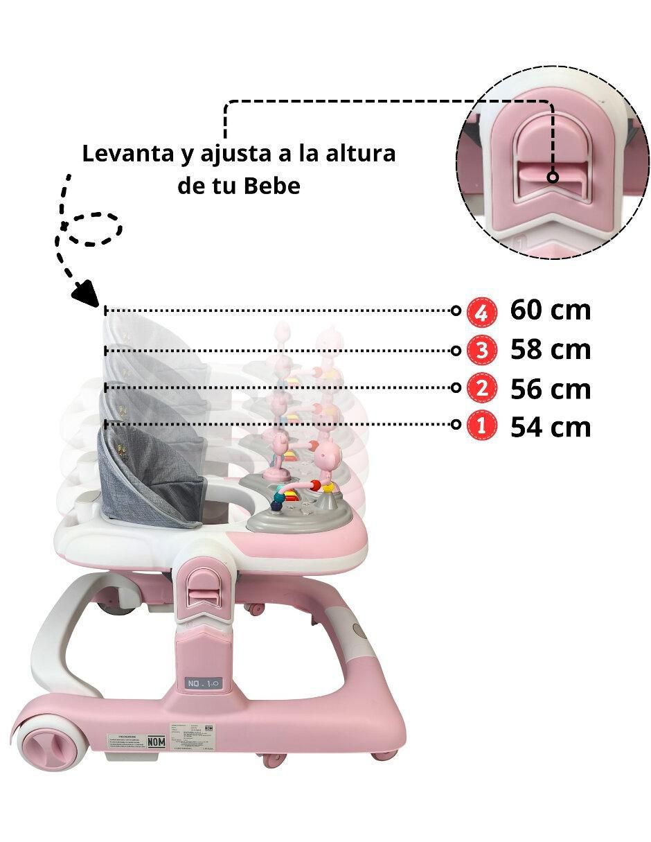 Andadera 2 en 1 unisex 6