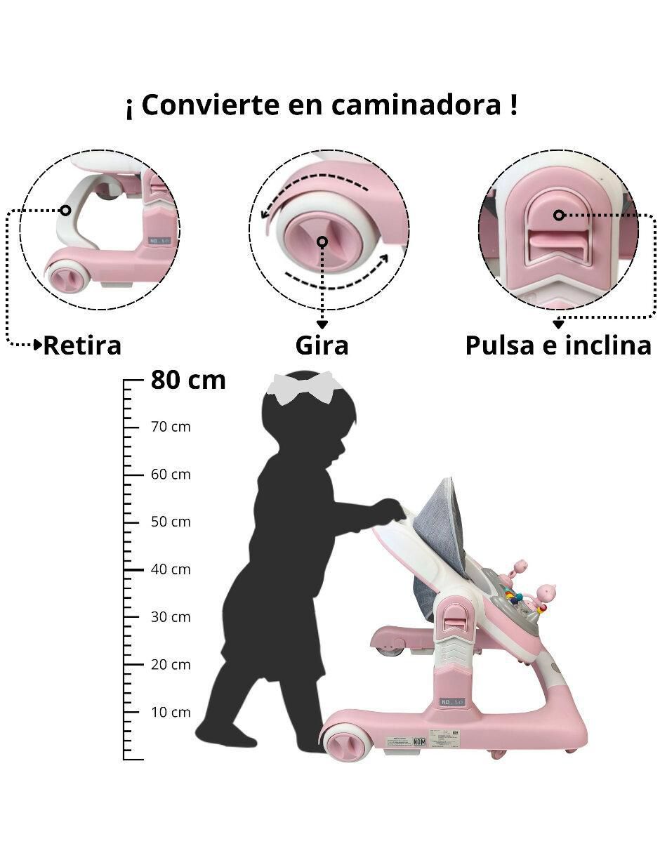 Andadera 2 en 1 unisex 4