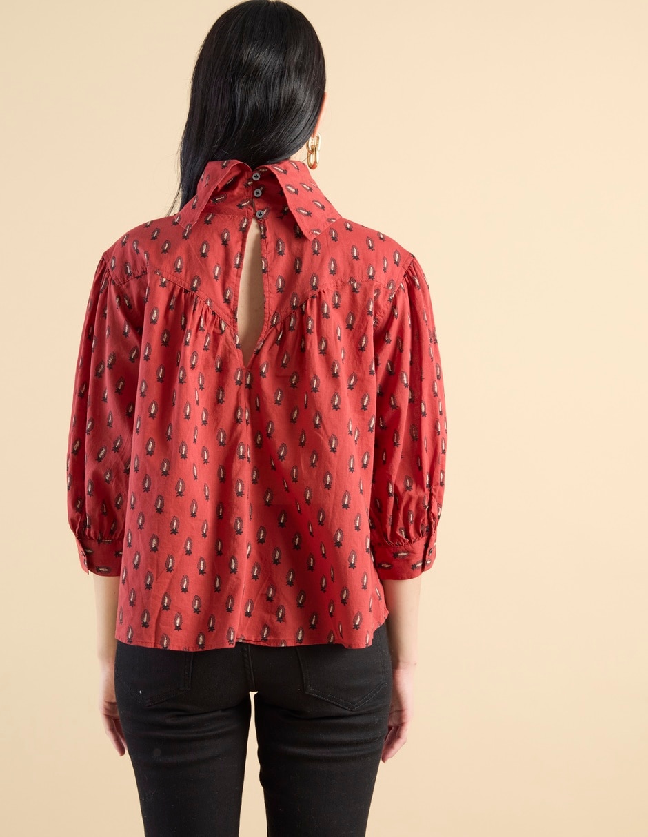 Blusa manga larga para mujer 2