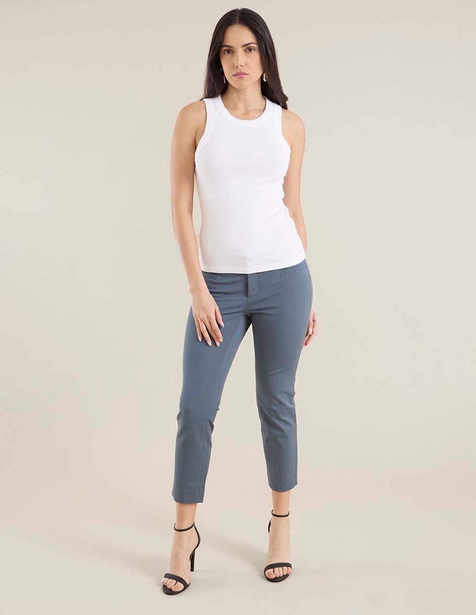 Playera tank cuello redondo para mujer 3