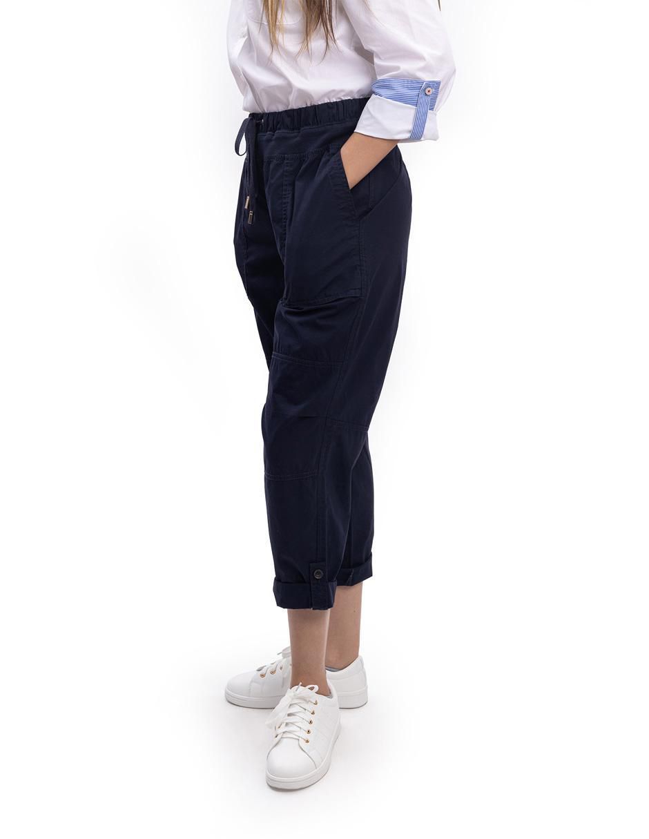 Pantalón cargo relajado para mujer