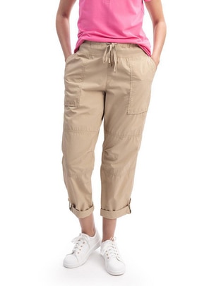 Pantalón cargo relajado para mujer