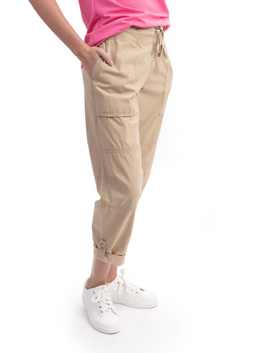Pantalón cargo relajado para mujer