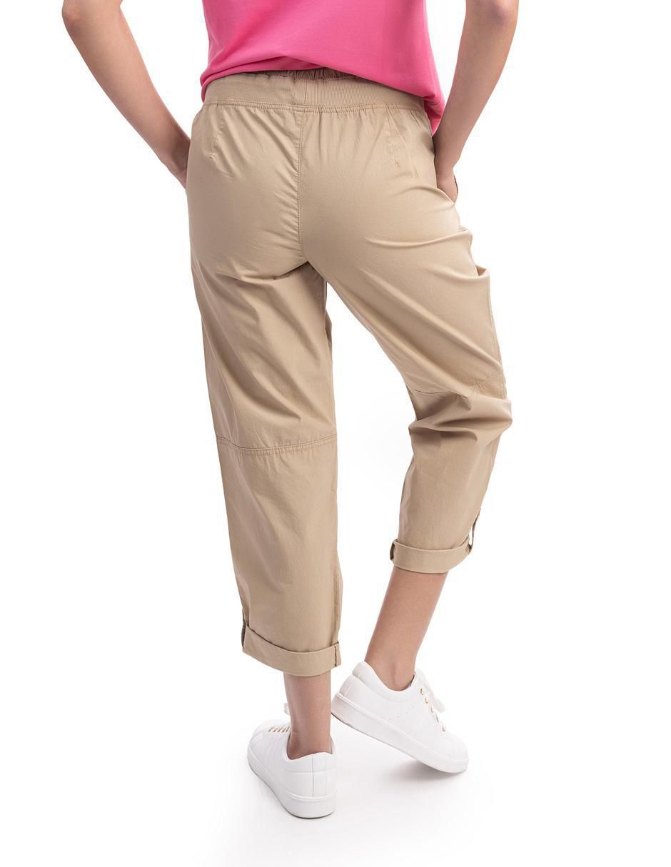 Pantalón cargo relajado para mujer