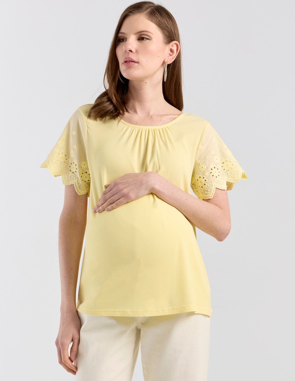 Blusa maternidad One To Nine manga corta