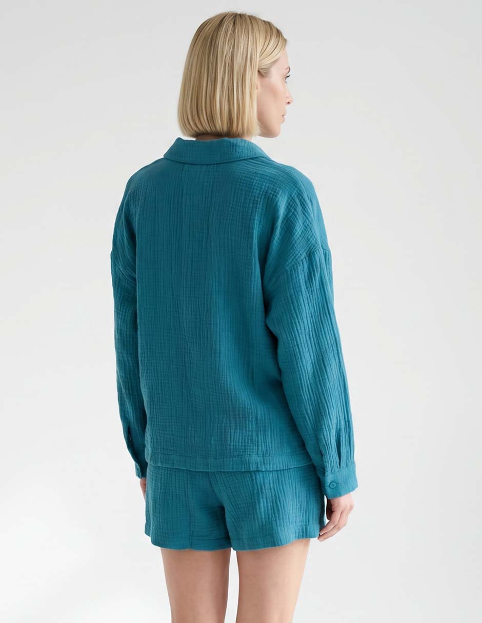 Blusa maternidad manga larga 2
