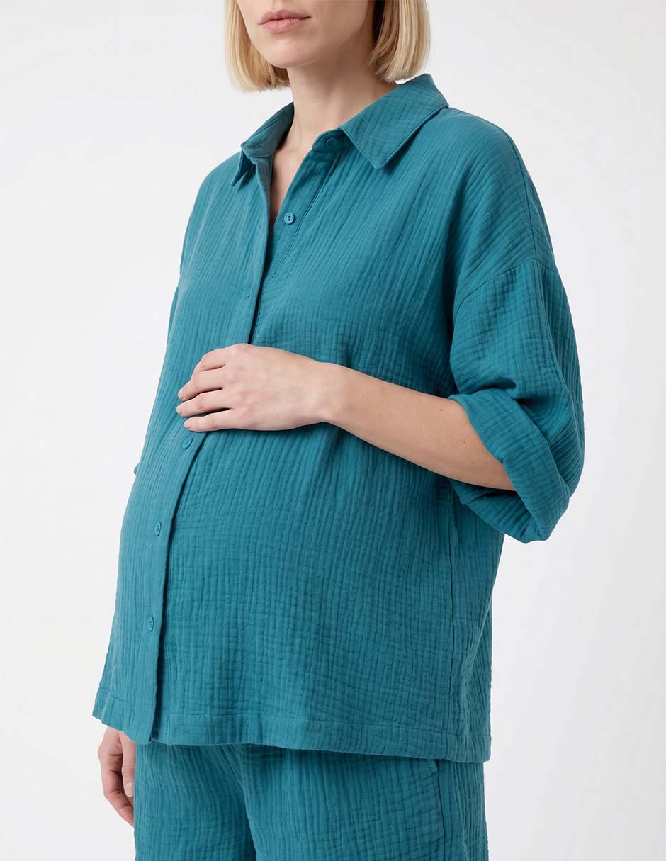 Blusa maternidad manga larga 3