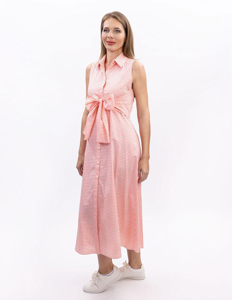 Vestido midi casual s25 para mujer 3