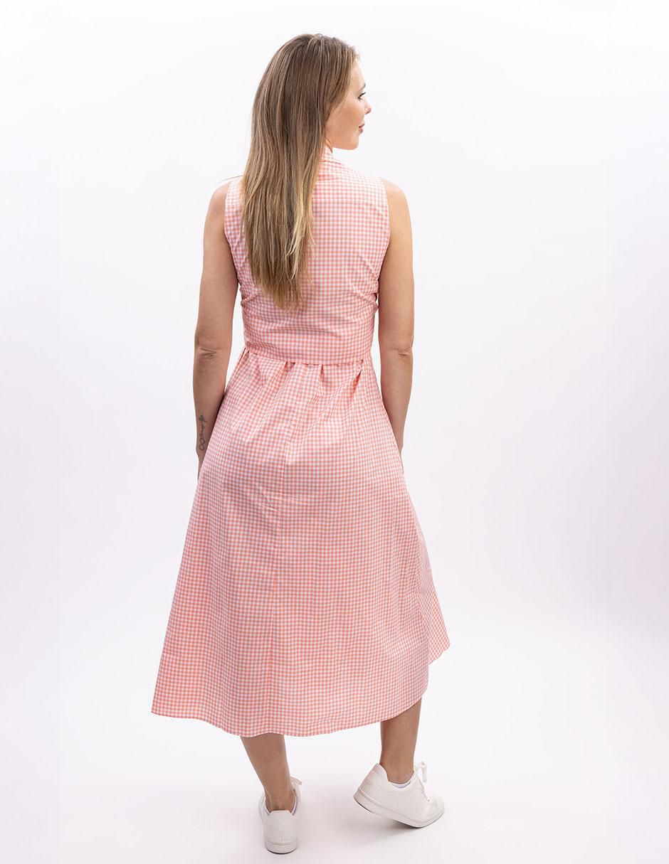 Vestido midi casual s25 para mujer 2