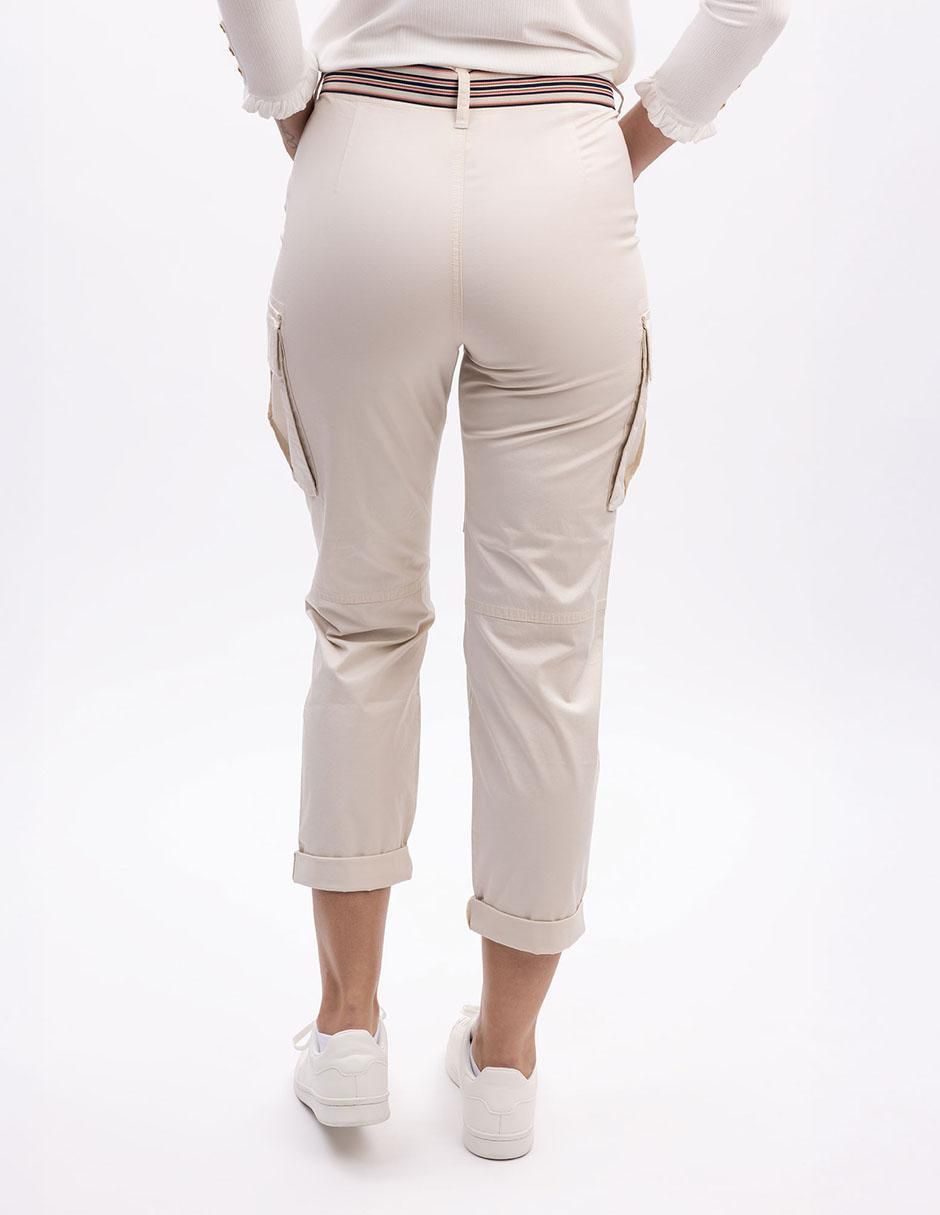 Pantalón cargo skinny para mujer 4
