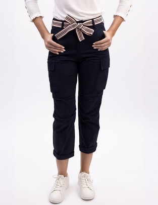 Pantalón cargo skinny para mujer