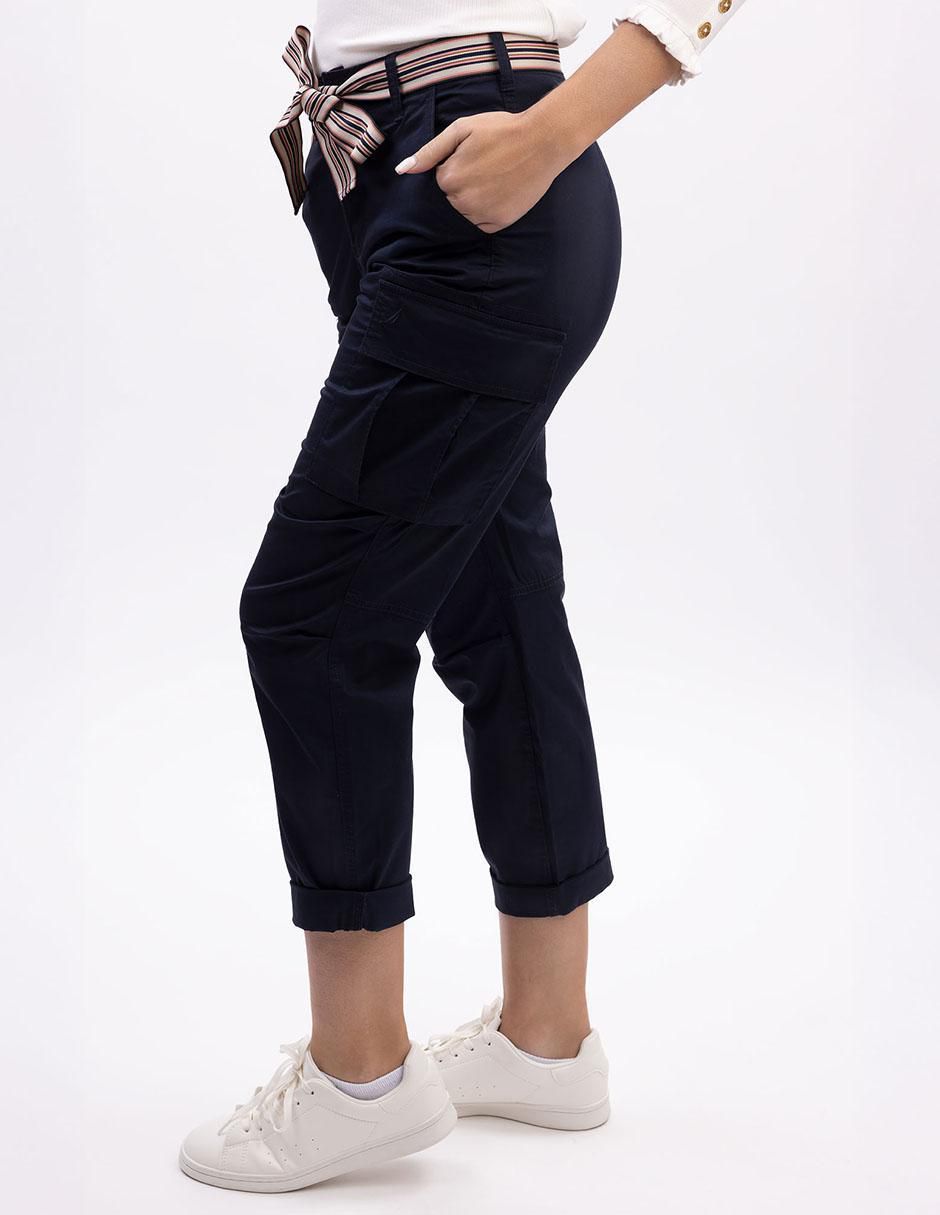 Pantalón cargo skinny para mujer