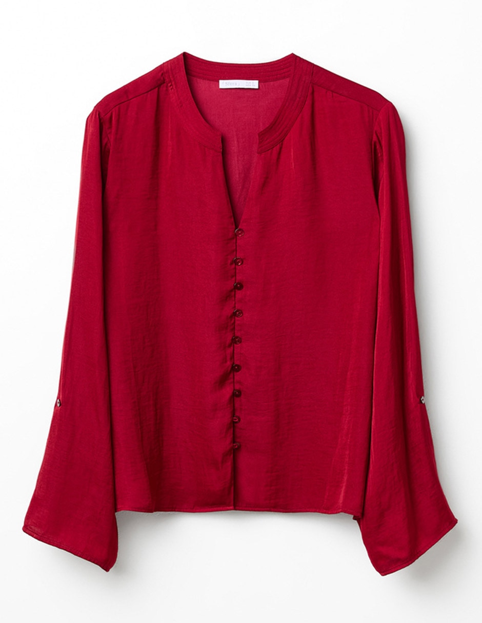 Blusa manga larga para mujer 2
