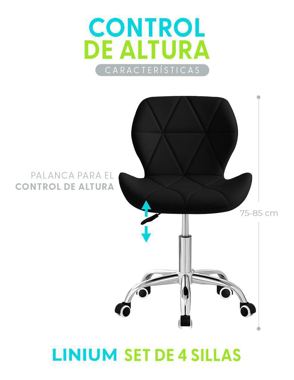 Set de sillas 4 piezas 6