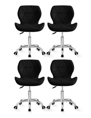 Silla de escritorio 4 piezas Silla de escritorio 4 piezas