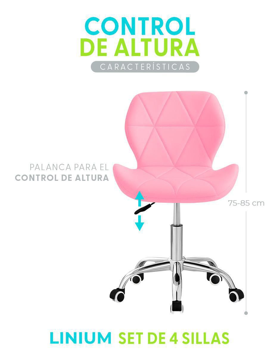 Set de sillas 4 piezas 6