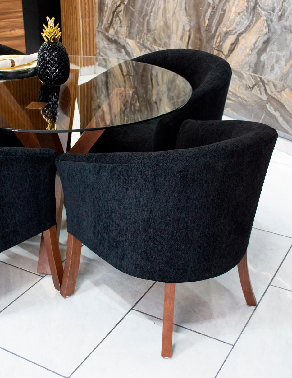 Comedor para 4 personas de cristal 2