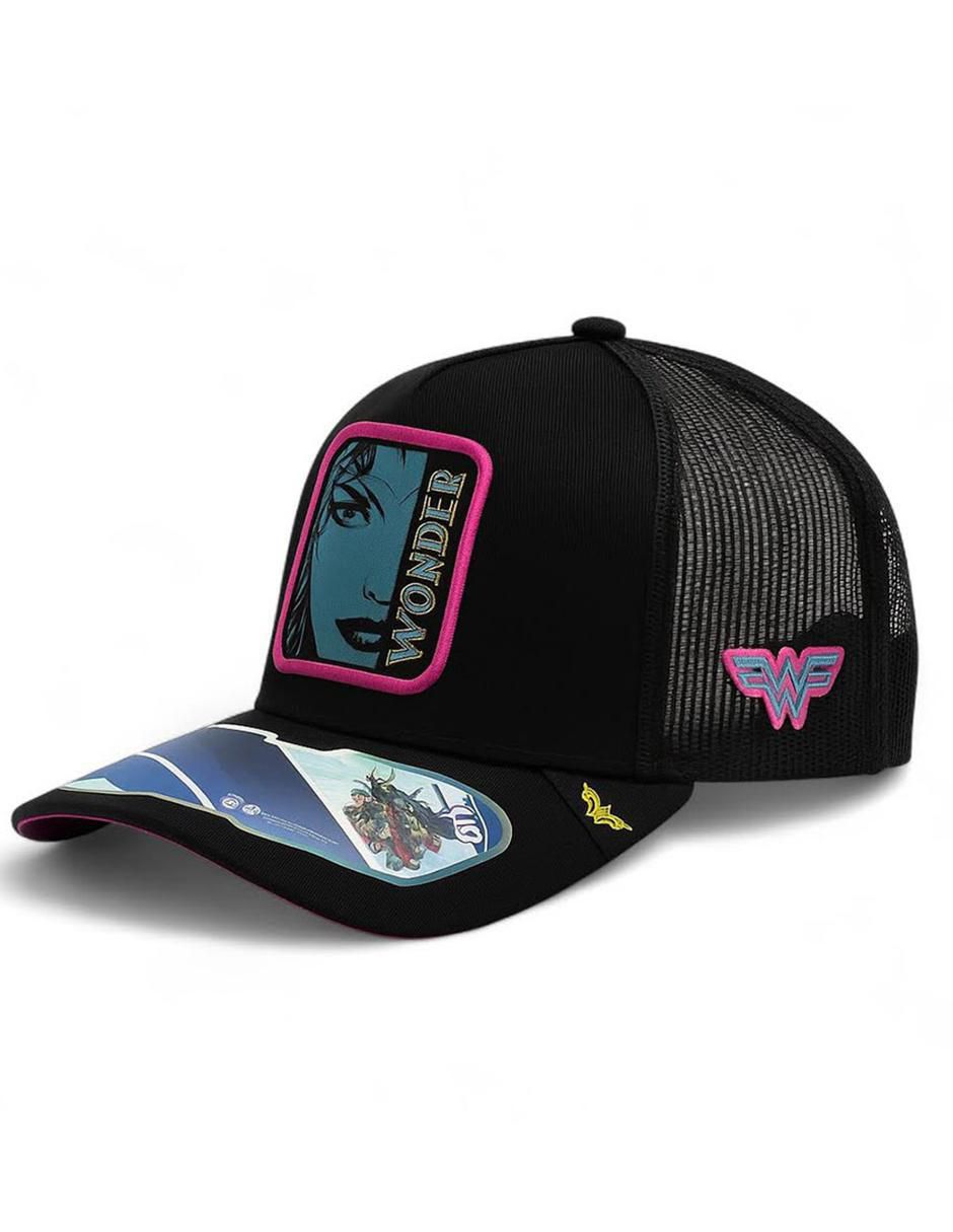 Gorra con visera curva snapback Dc Wonder Woman para adulto