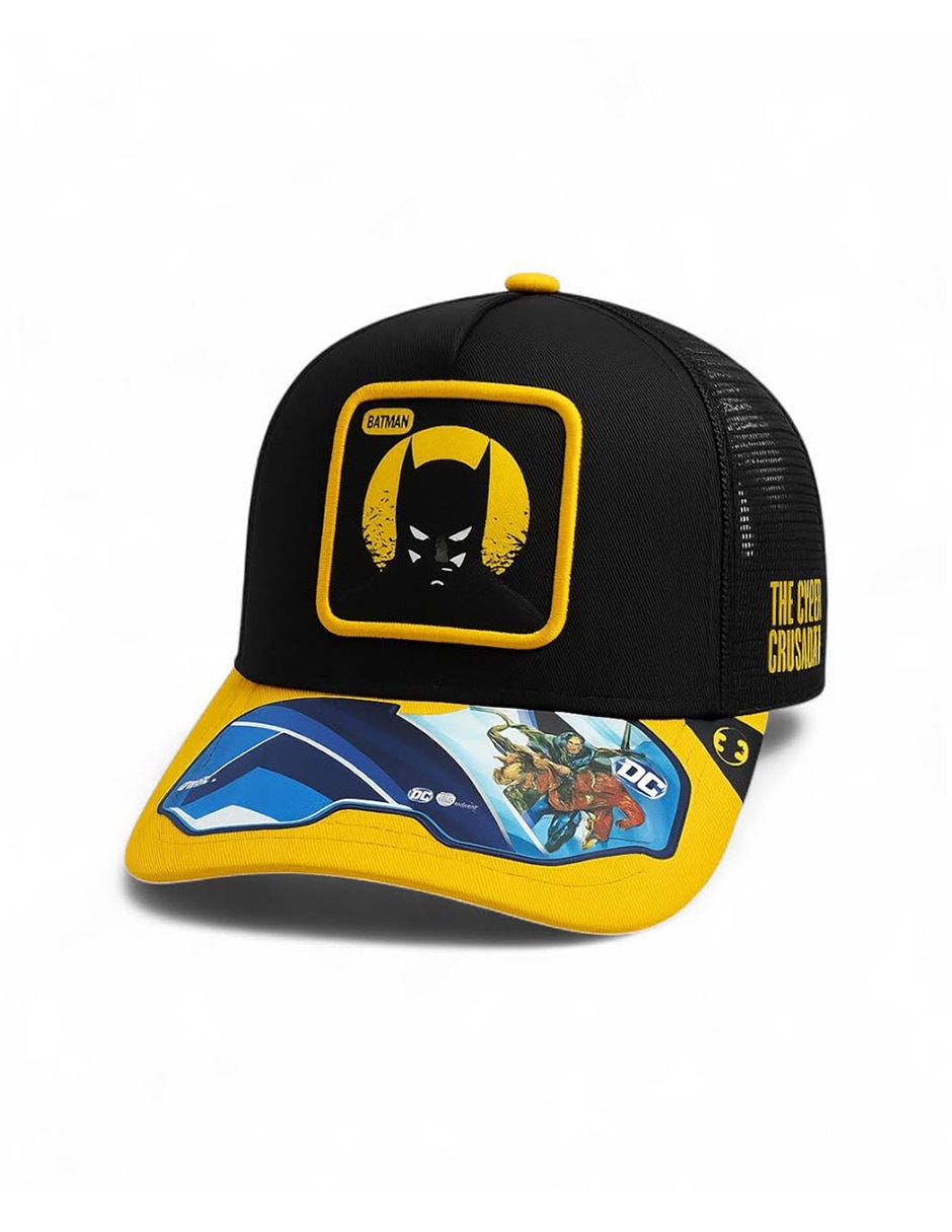 Gorra con visera curva snapback Dc Batman para adulto Gorra con visera curva snapback Dc Batman para adulto