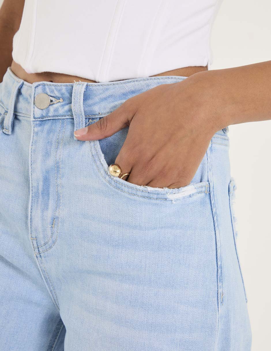 Jeans amplio para mujer 2