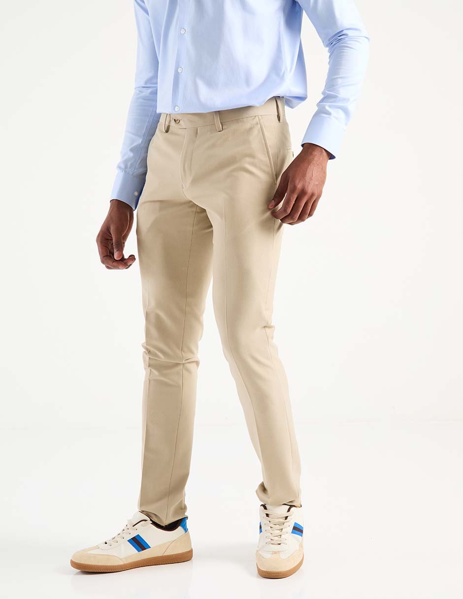 Pantalón de vestir slim para hombre 1