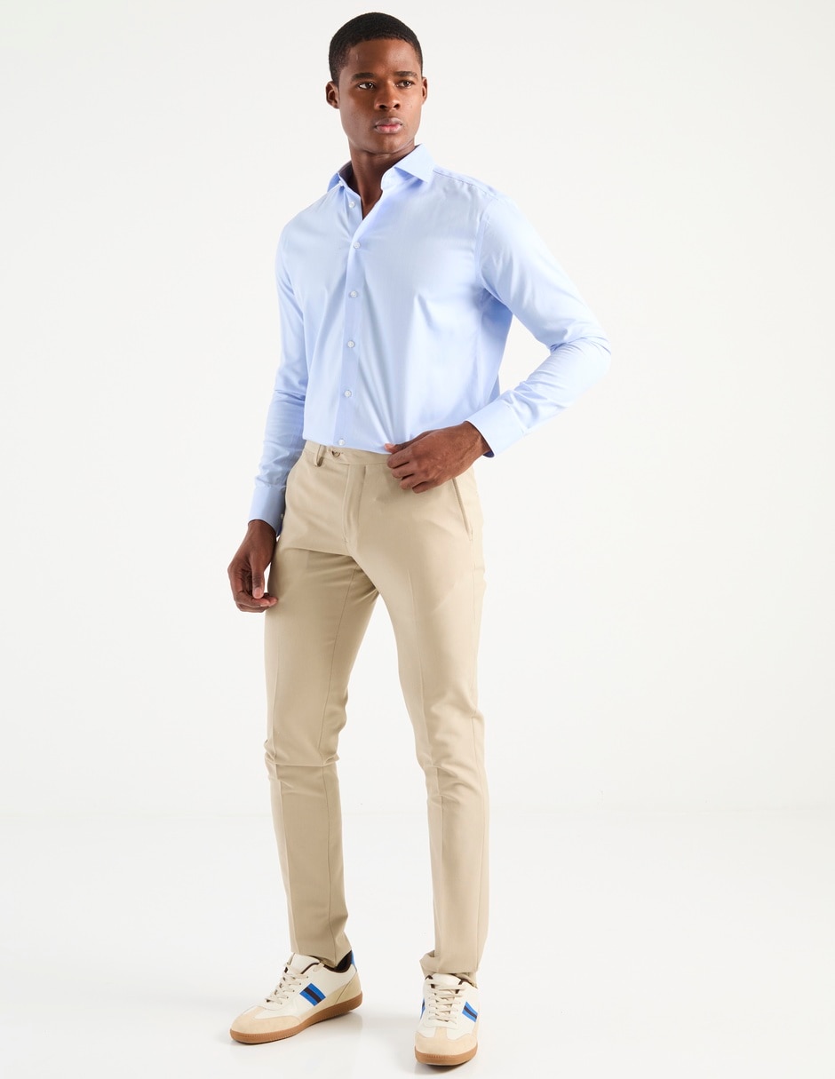 Pantalón de vestir slim para hombre 6