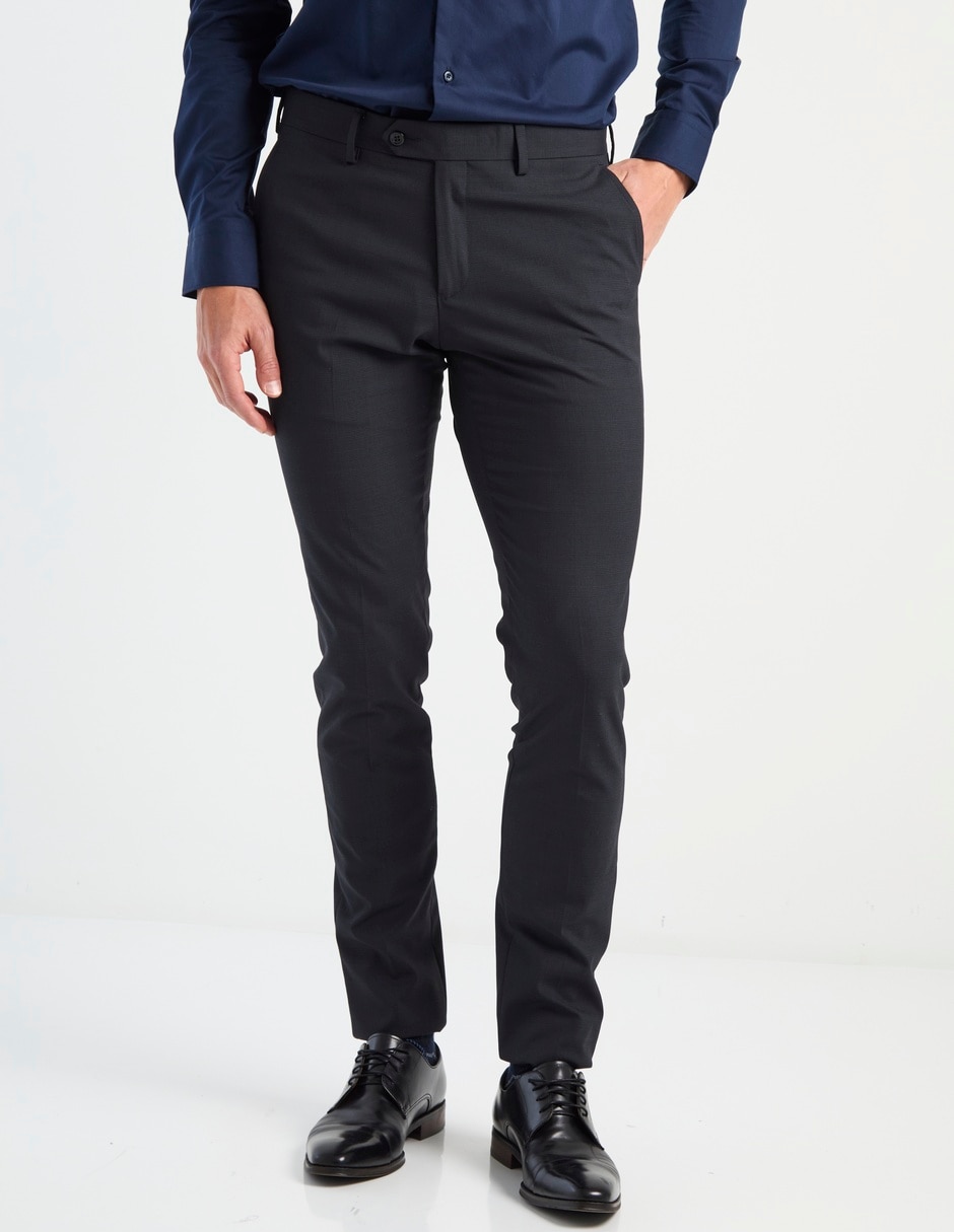 Pantalón de vestir slim Perry Ellis para hombre