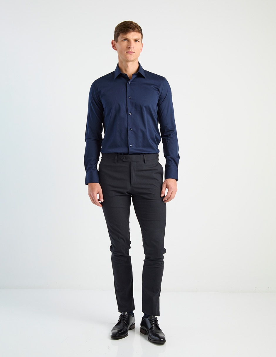 Pantalón de vestir slim Perry Ellis para hombre