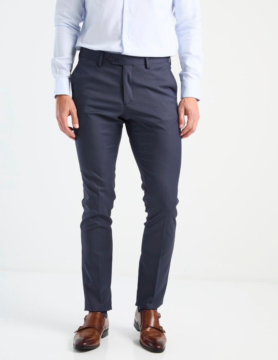 Pantalón de vestir slim para hombre 1
