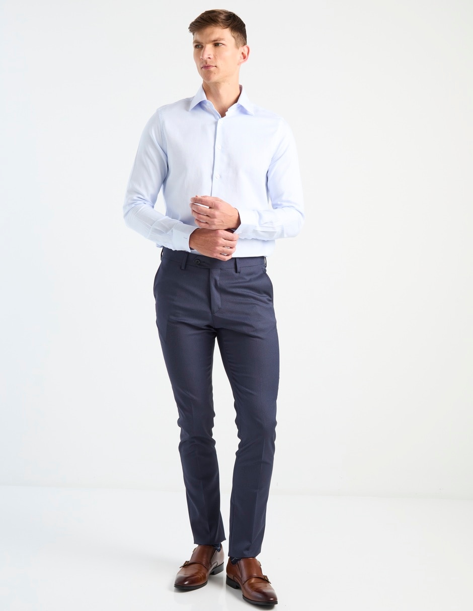 Pantalón de vestir slim para hombre 6