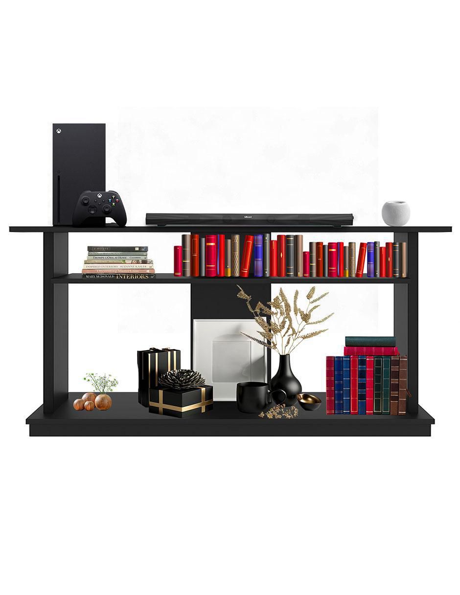 Mueble de TV armable de melamina 5