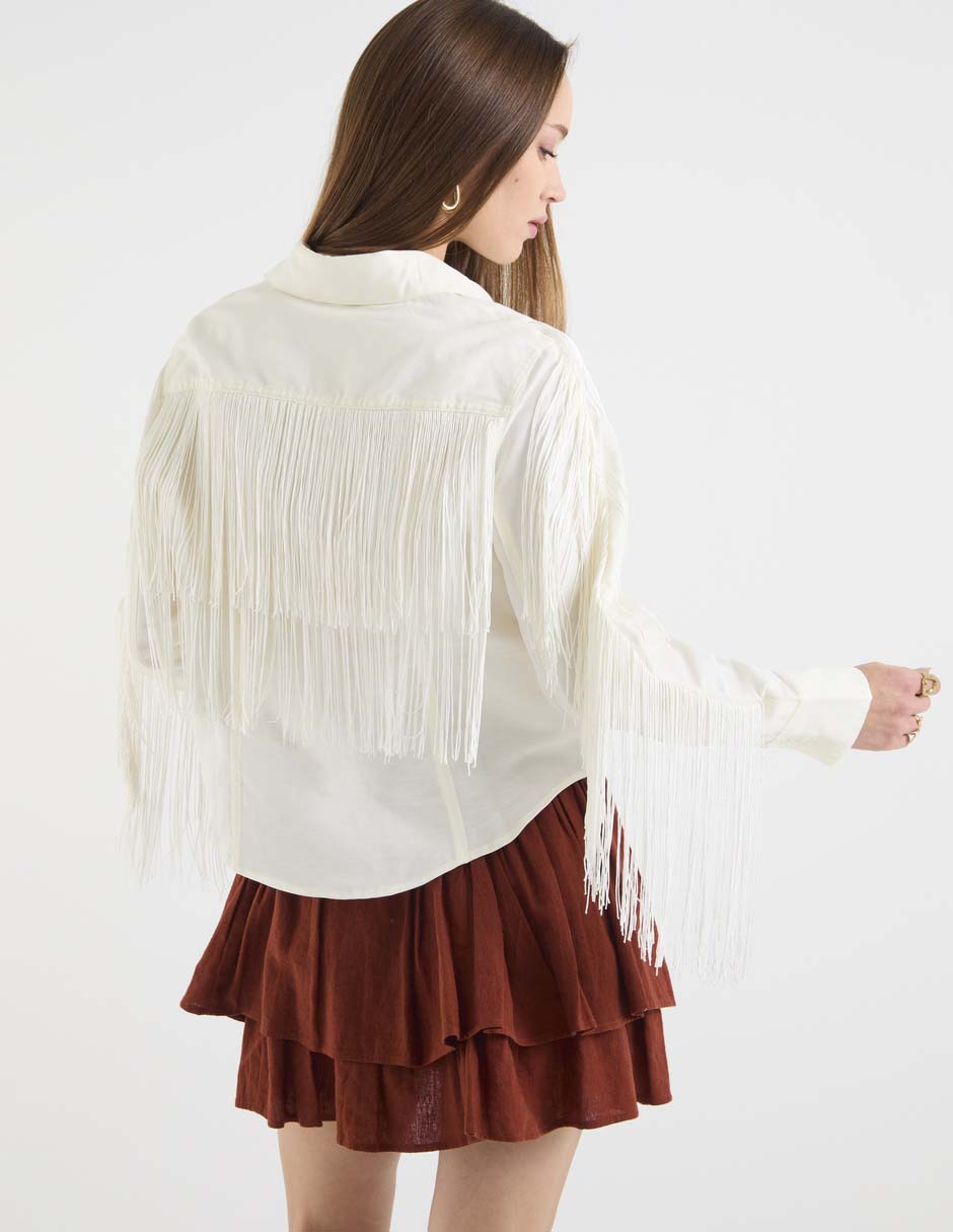 Blusa manga larga para mujer 5